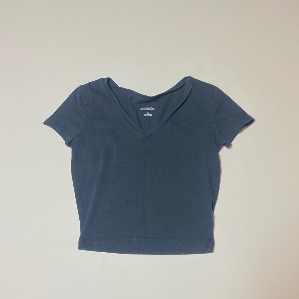 Wild Fable Navy Crop Top
